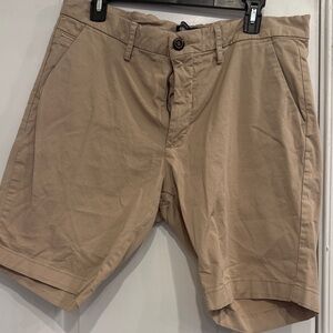 BOGGI MILANO - Classic Men's Khaki Cotton Shorts